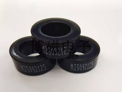 廠家供應(yīng)黑色磁芯 鐵硅鋁磁環(huán)MZS092125